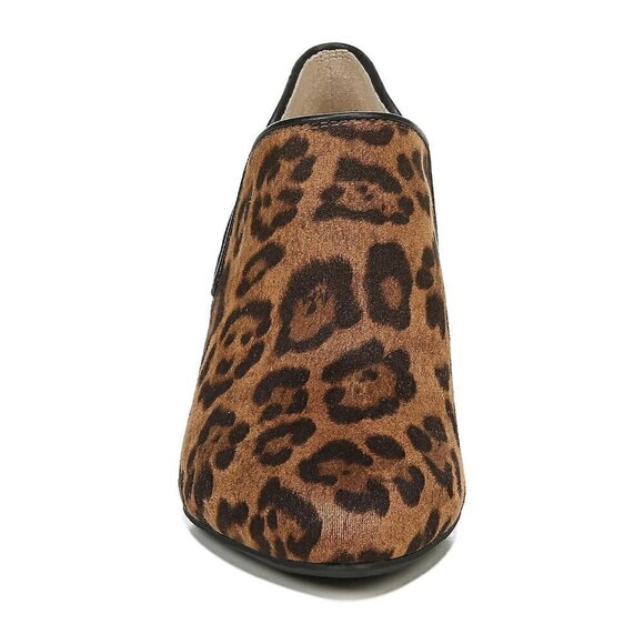 Lifestride Slip-On Booties Gilmore Leopard Women's Size 7W - Picture 2 of 13